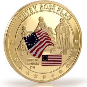 Collectors Gold Betsy Ross Coin